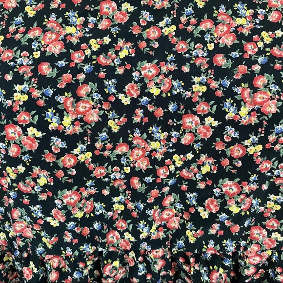 Elodie Baby Doll Floral Cottagecore Tunic Dress - Picture 4 of 6